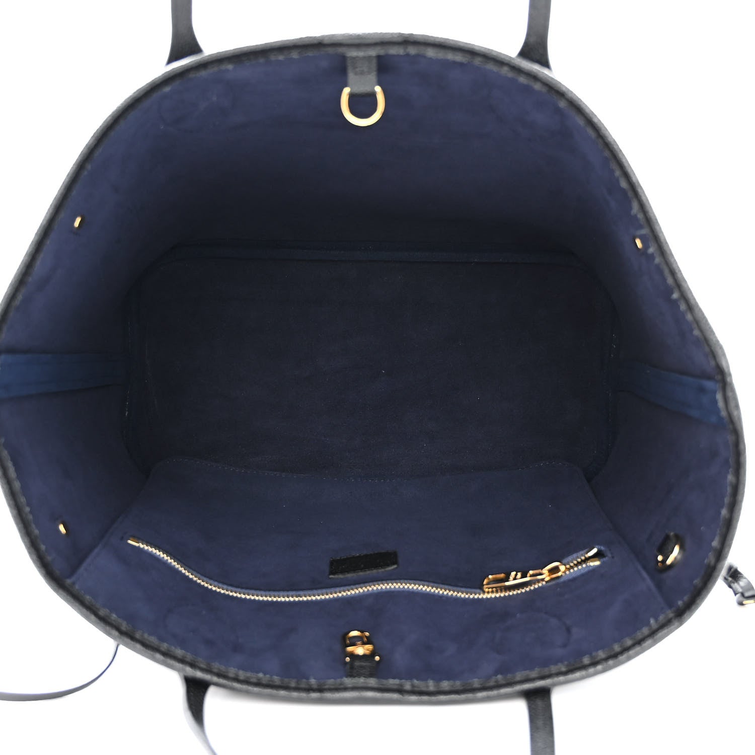 Louis Vuitton Empreinte Monogram Giant Neverfull MM Black 5 of 12