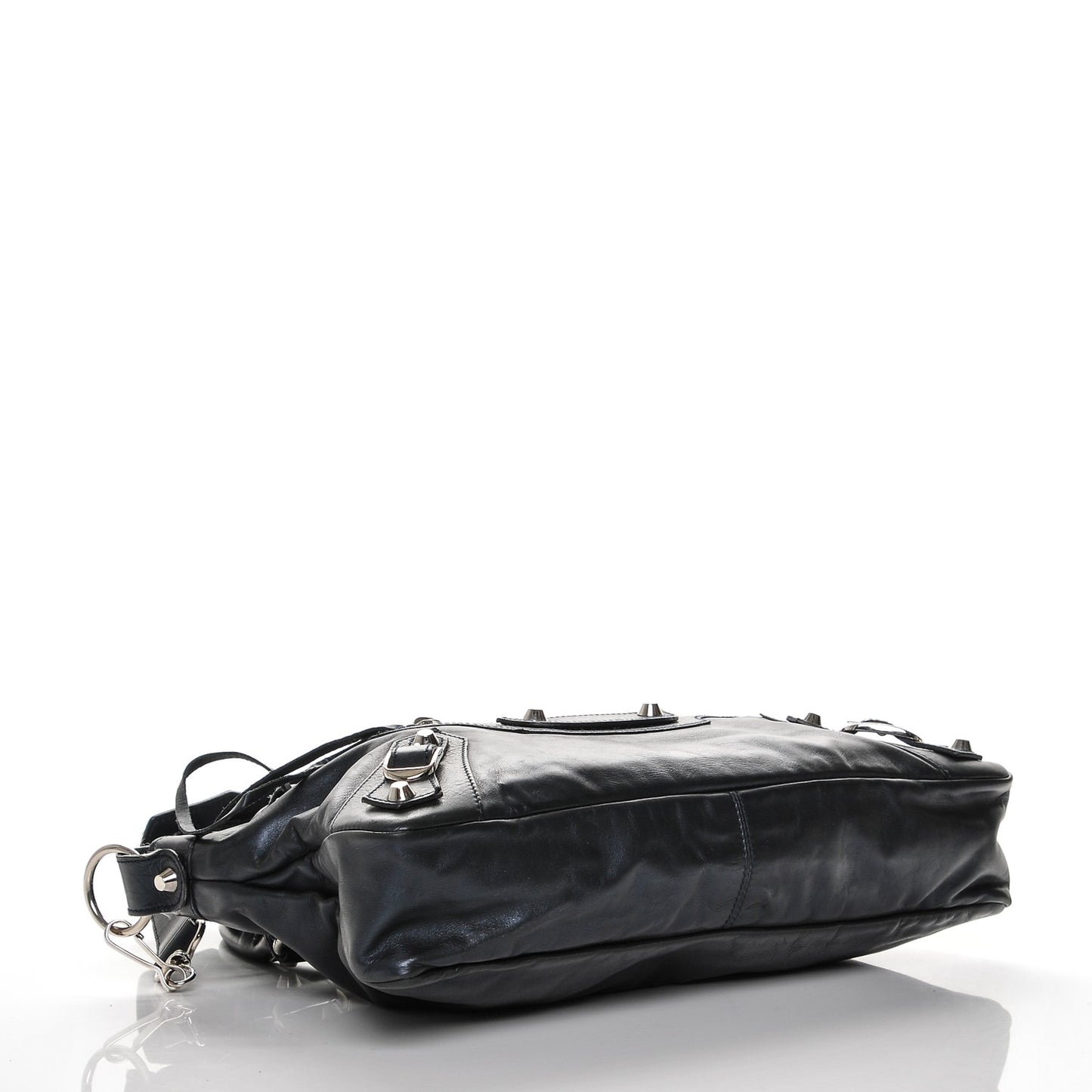 Iridescent Calfskin Classic Hardware First Bleu Mineral