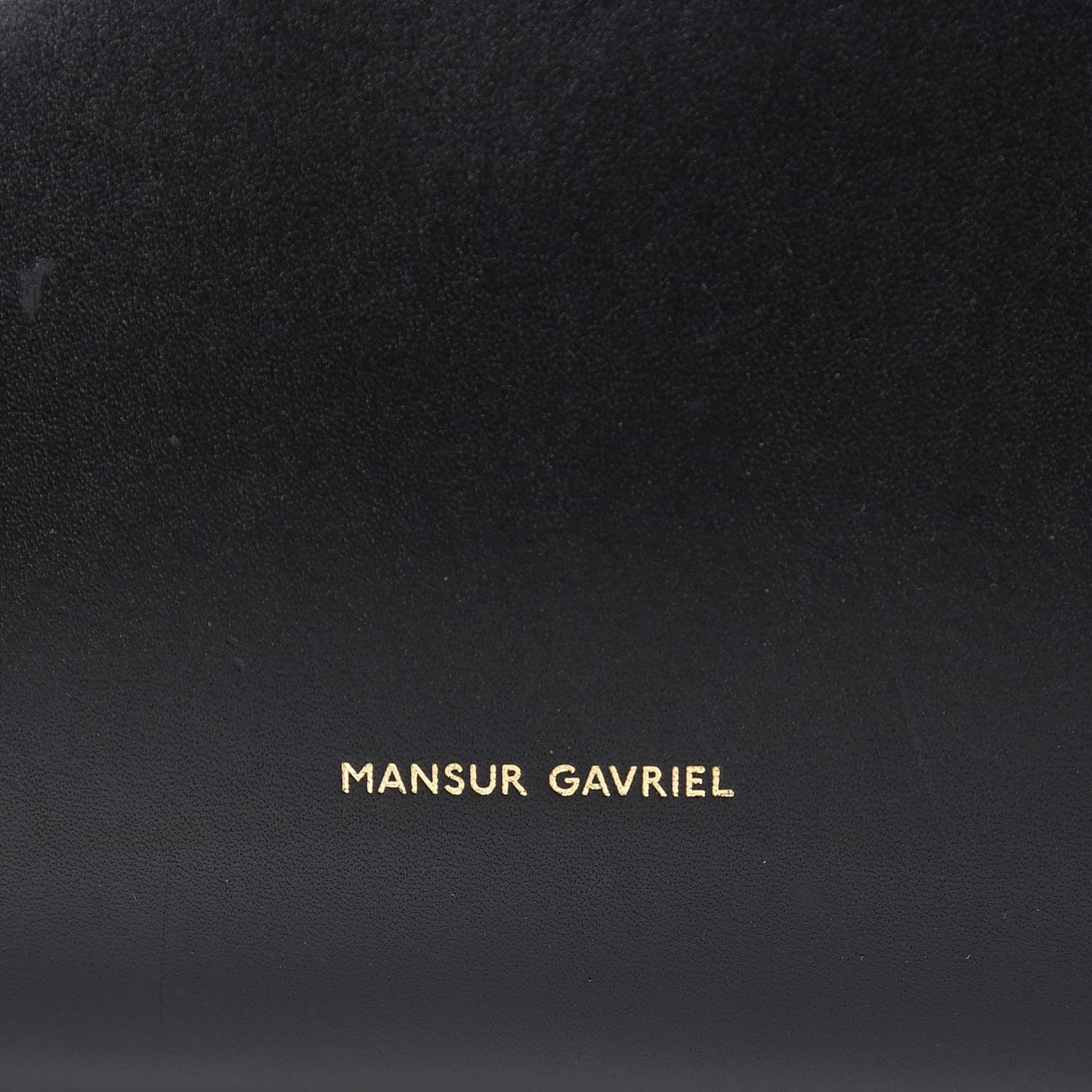 Calfskin Large Shopping Tote Black Flamma