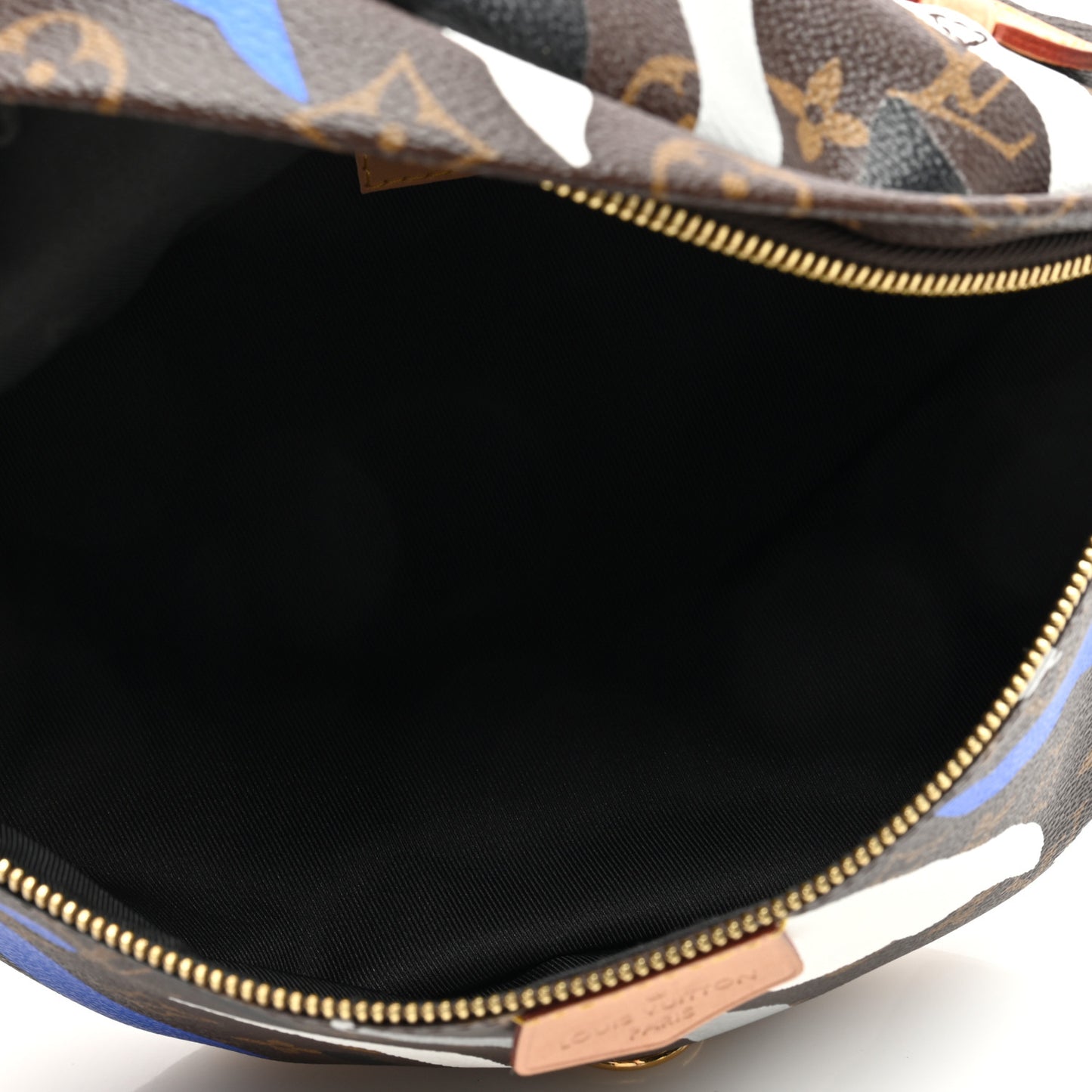 x LoL Monogram Bumbag Blue Silver