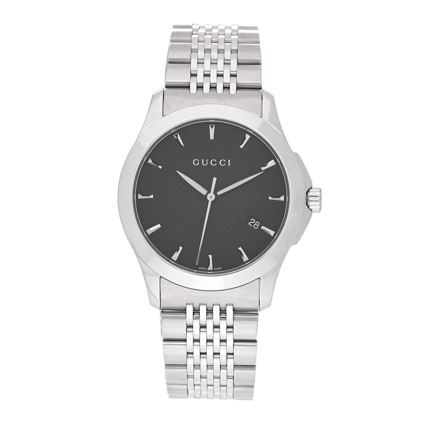 Stainless Steel 38mm G-Timeless Quartz Watch Black
