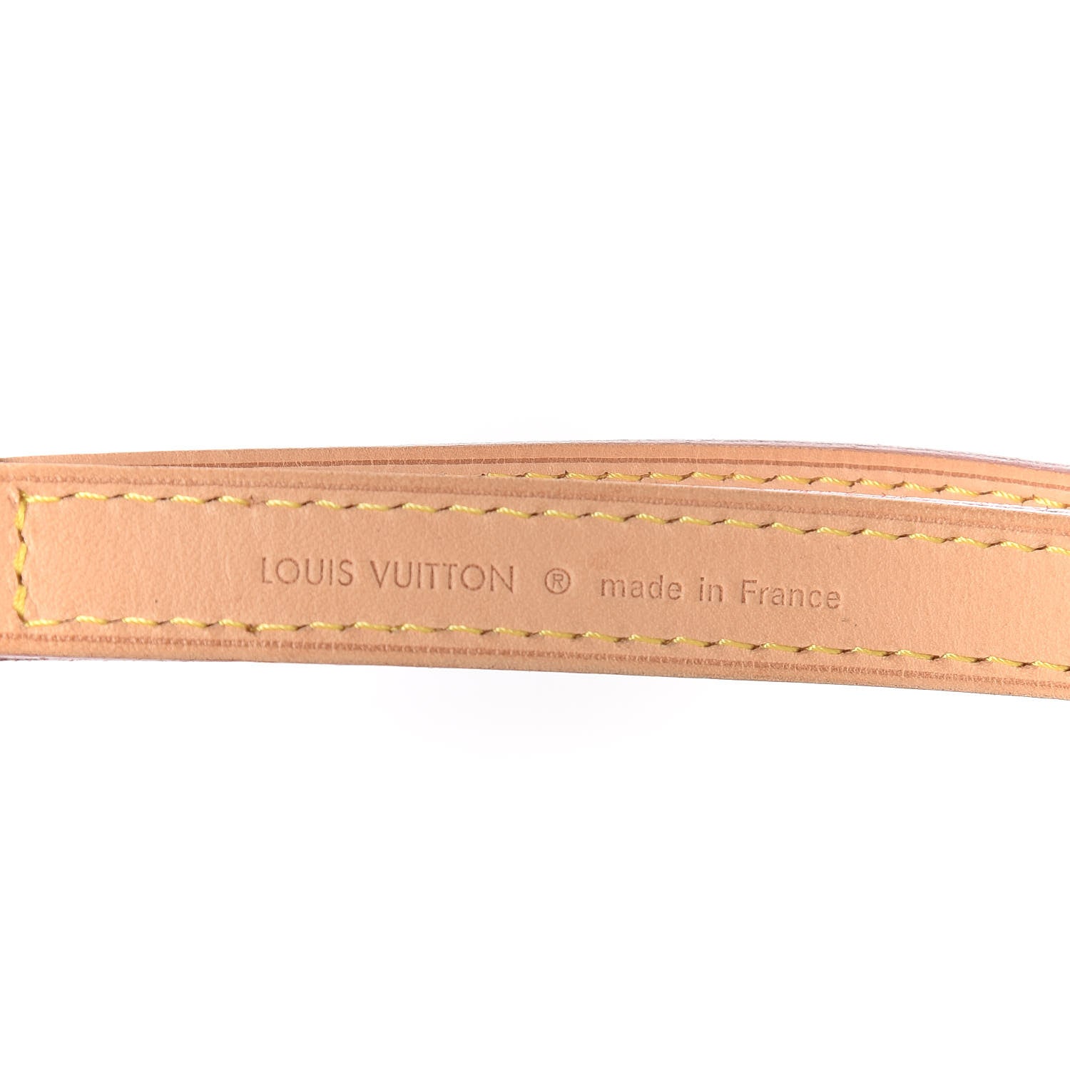 Louis Vuitton Vachetta 16mm Adjustable Shoulder Strap VVN 3 of 5