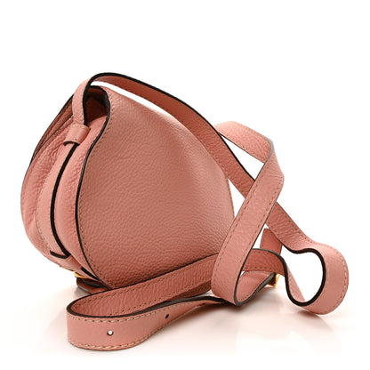 Chloe Grained Calfskin Small Marcie Saddle Bag Pink 3 of 11