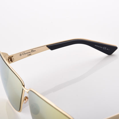 Christian Dior Metal Mirrored Futurist Sunglasses Gold 6 of 8