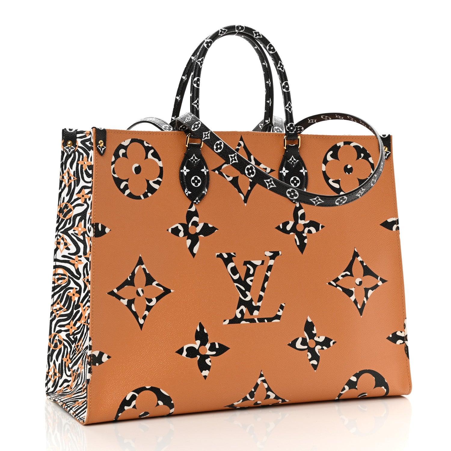 Louis Vuitton Monogram Giant Jungle Onthego GM Ivory 3 of 12