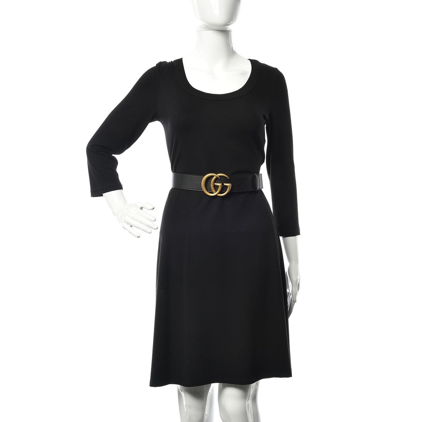 Calfskin Double G 40mm Belt 90 36 Black