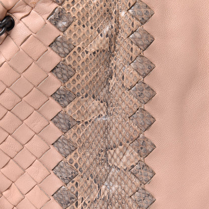 Bottega Veneta Nappa Intrecciato Ayers Crossbody Pillow Messenger Flamingo 7 of 9