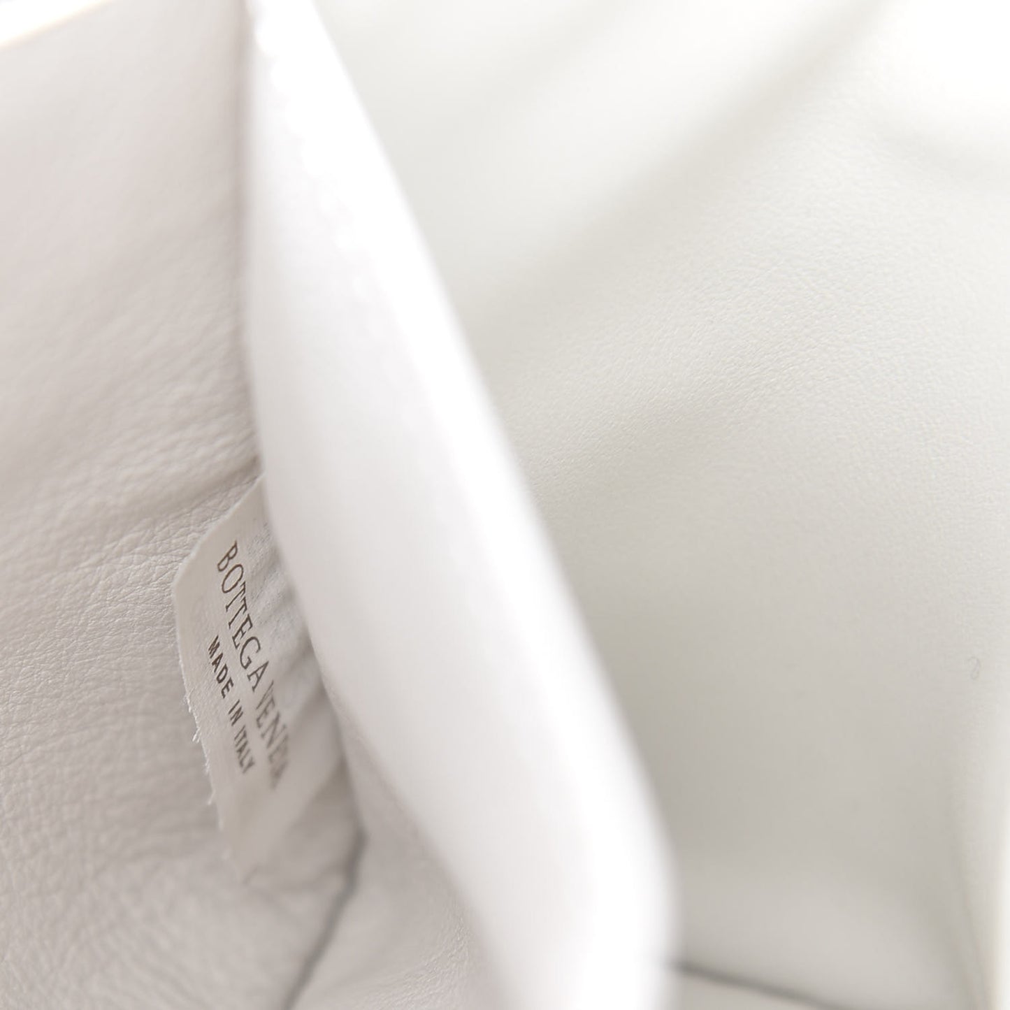 Nappa Intrecciato Shoulder Bag White
