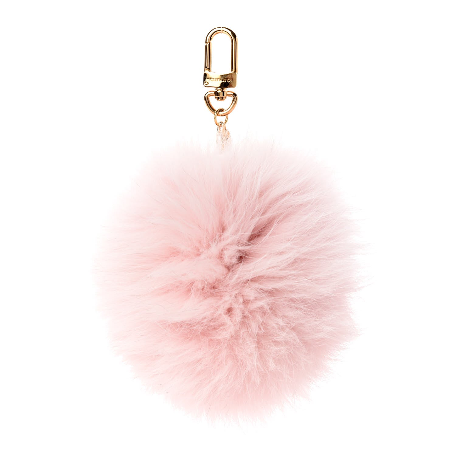 Louis Vuitton Fuzzy Bubble Bag Charm Light Pink 1 of 4