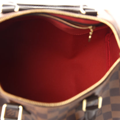 Louis Vuitton Damier Ebene Speedy Bandouliere 30 4 of 8