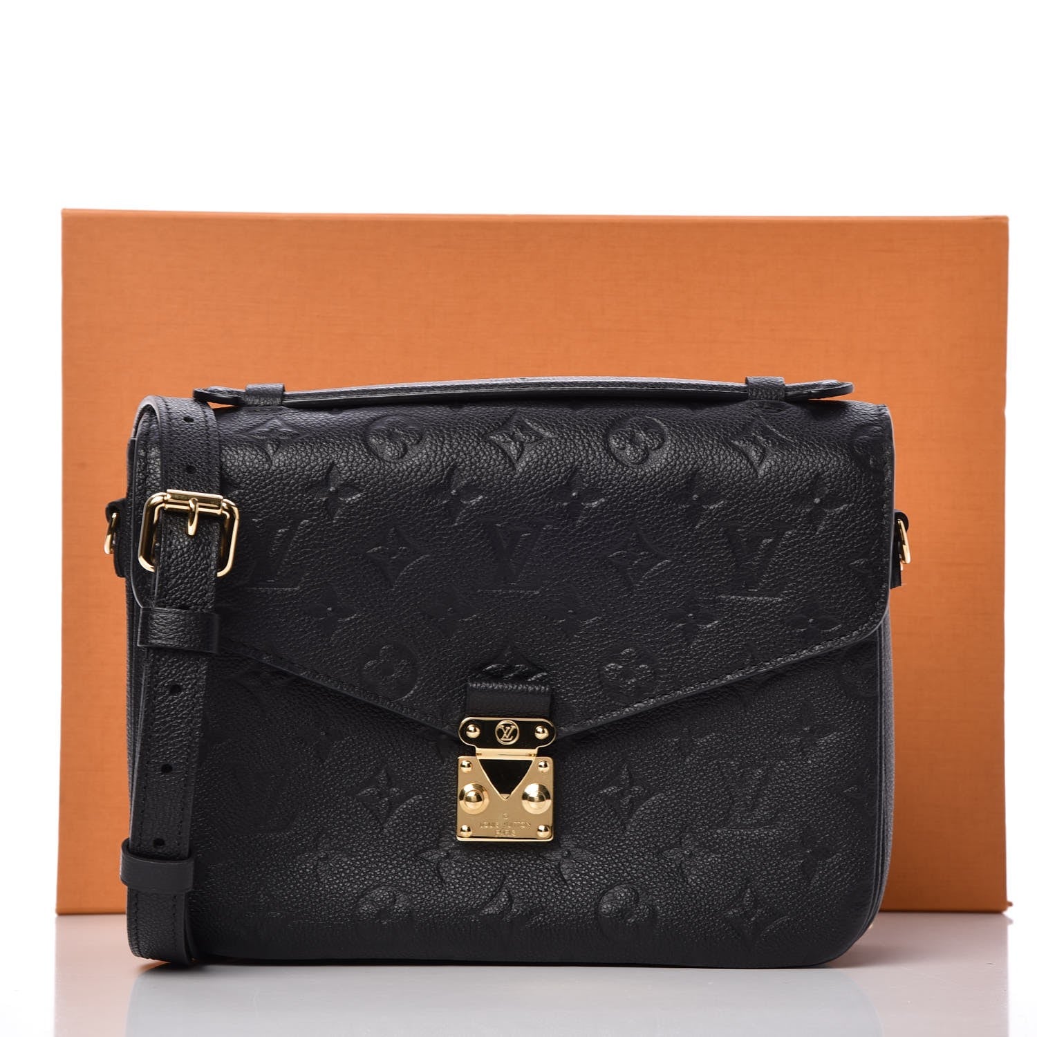 Louis Vuitton Empreinte Pochette Metis Black 9 of 9