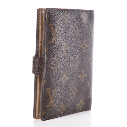 Louis Vuitton Monogram Trunks and Locks Small Ring Agenda Cover 3 of 6