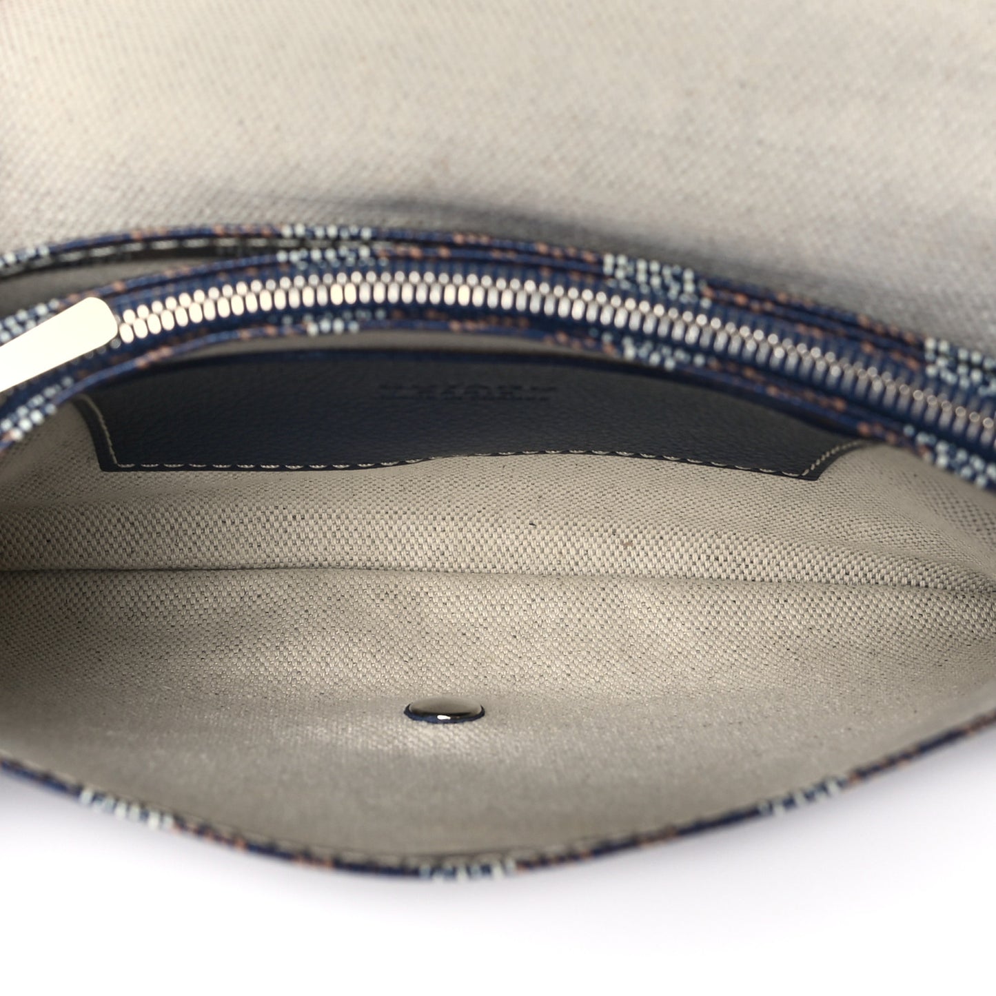 Goyardine Plumet Wallet Clutch Navy