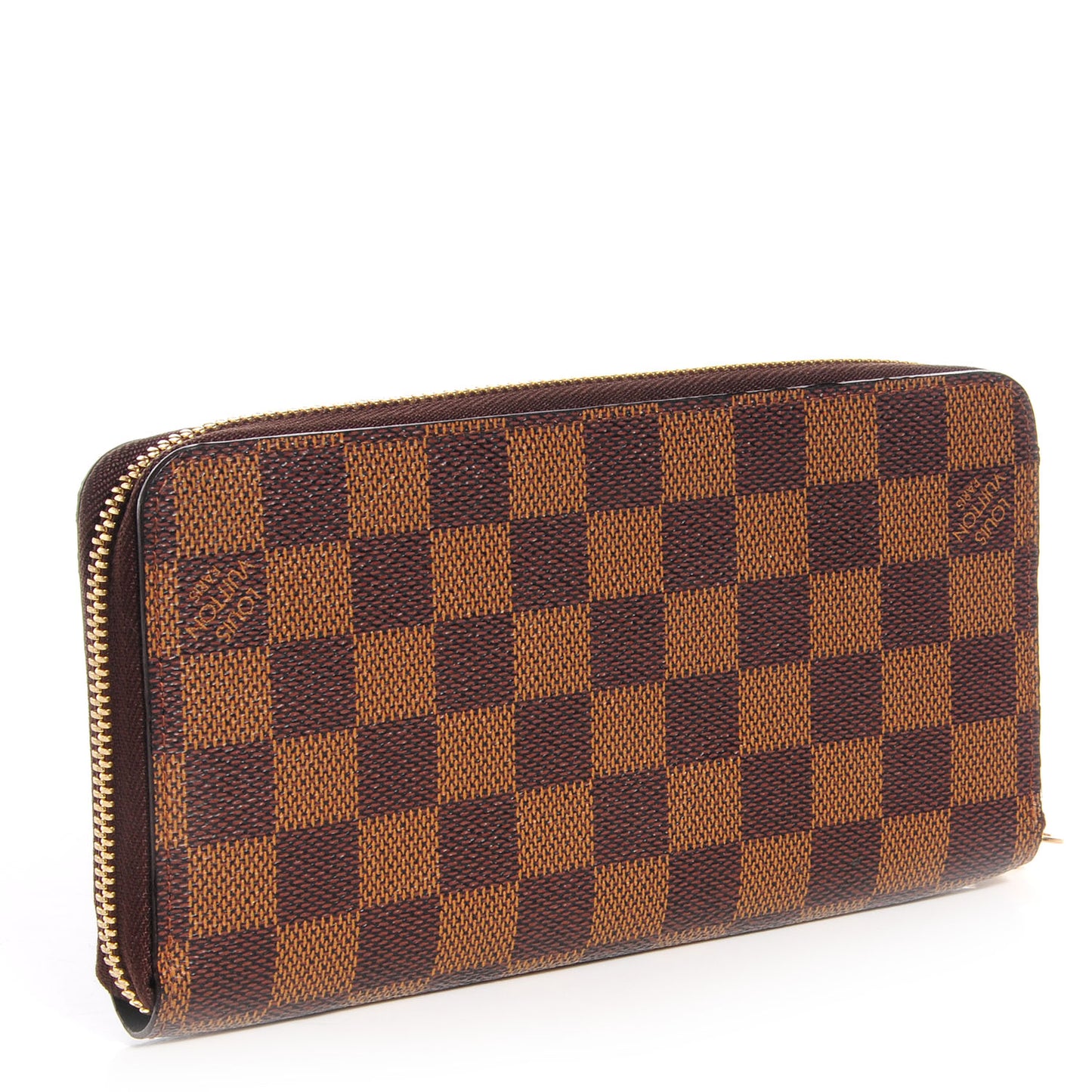 Damier Ebene Zippy Wallet