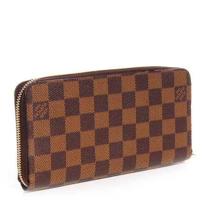 Louis Vuitton Damier Ebene Zippy Wallet 3 of 7