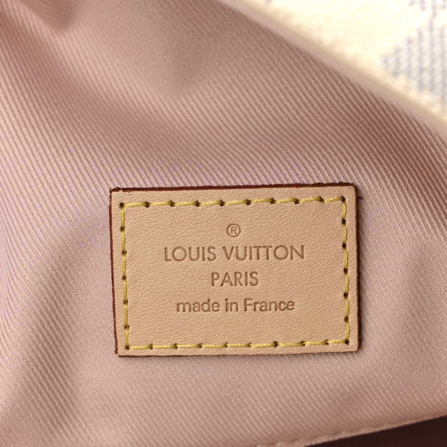 Damier Azur Graceful MM Rose Ballerine