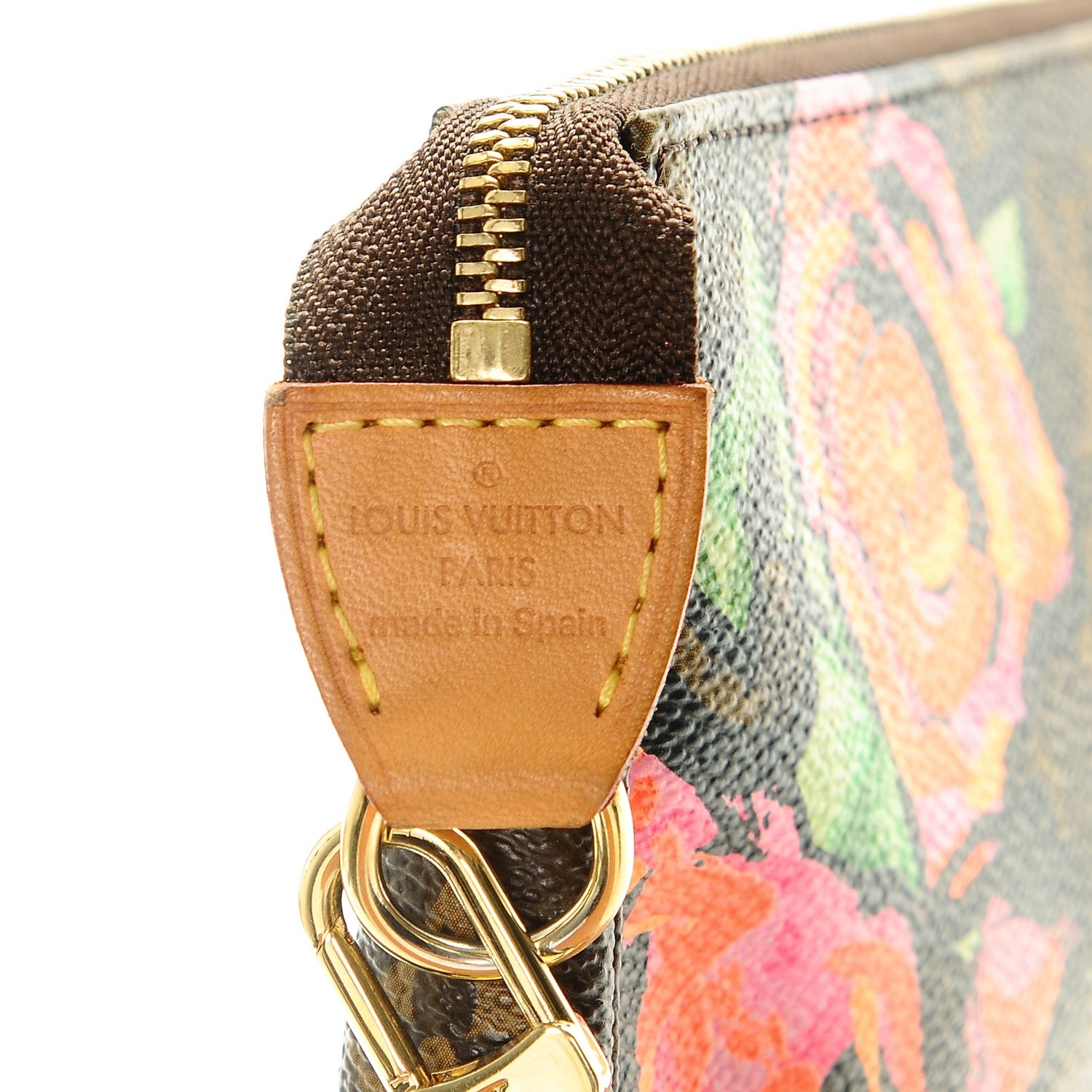 Louis Vuitton Monogram Roses Pochette Accessories 6 of 6