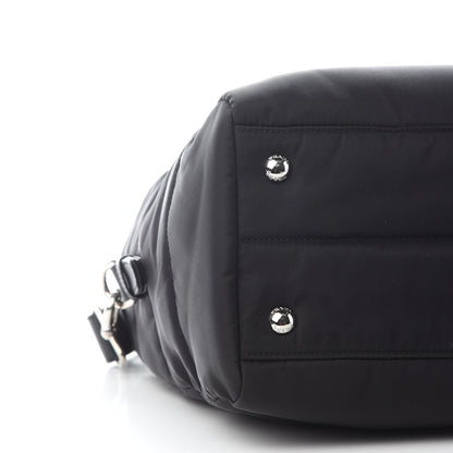 Prada Tessuto Nylon Bomber Tote Black 6 of 7