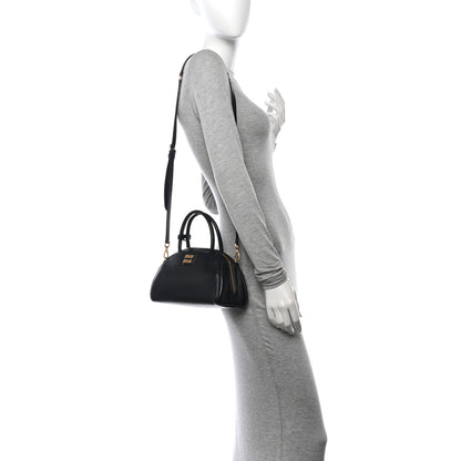 Miu Miu Soft Calf Small Top Handle Bag Black 2 of 12