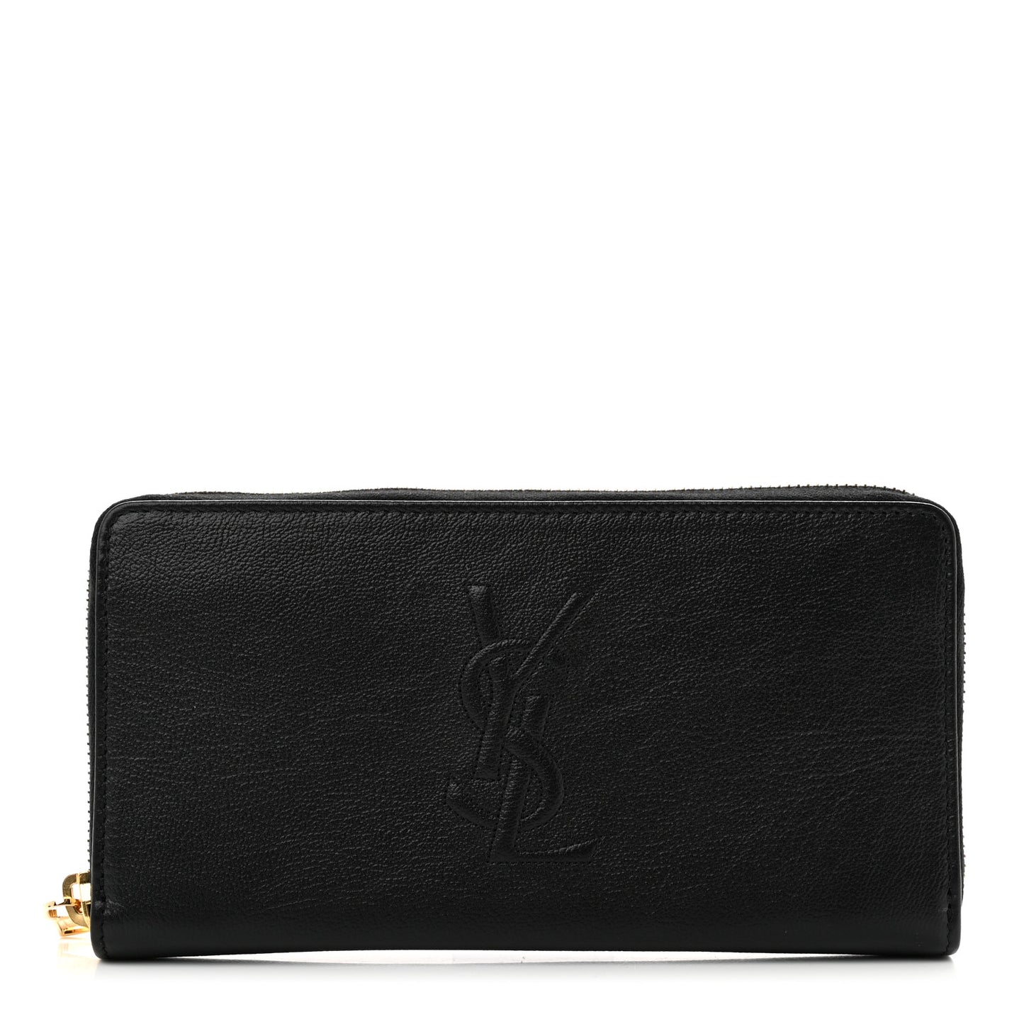 Chevre Belle De Jour Zip Around Wallet Black
