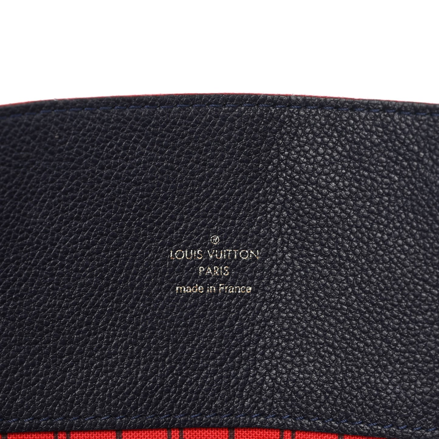 Empreinte Melie Marine Rouge