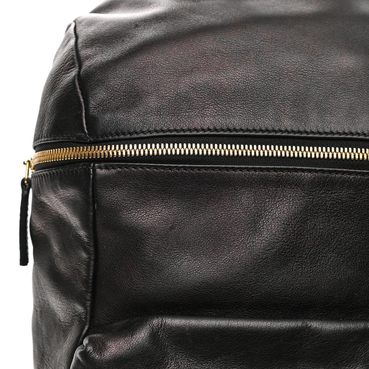 Calfskin Nevada Gancini Backpack Black
