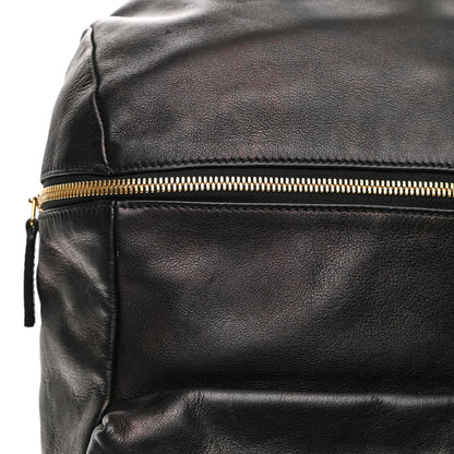 Salvatore Ferragamo Calfskin Nevada Gancini Backpack Black 10 of 11