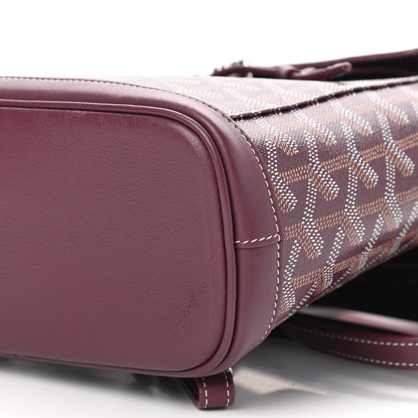 Goyardine Calfskin Mini Alpin Backpack Bordeaux