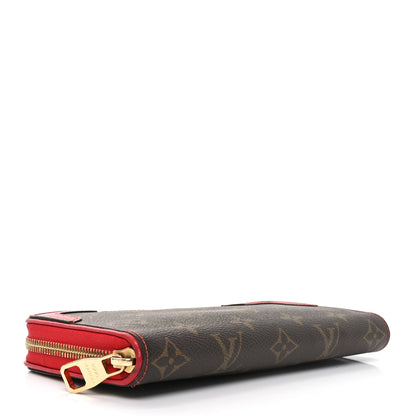 Louis Vuitton Monogram Retiro Zippy Wallet Cherry 3 of 7