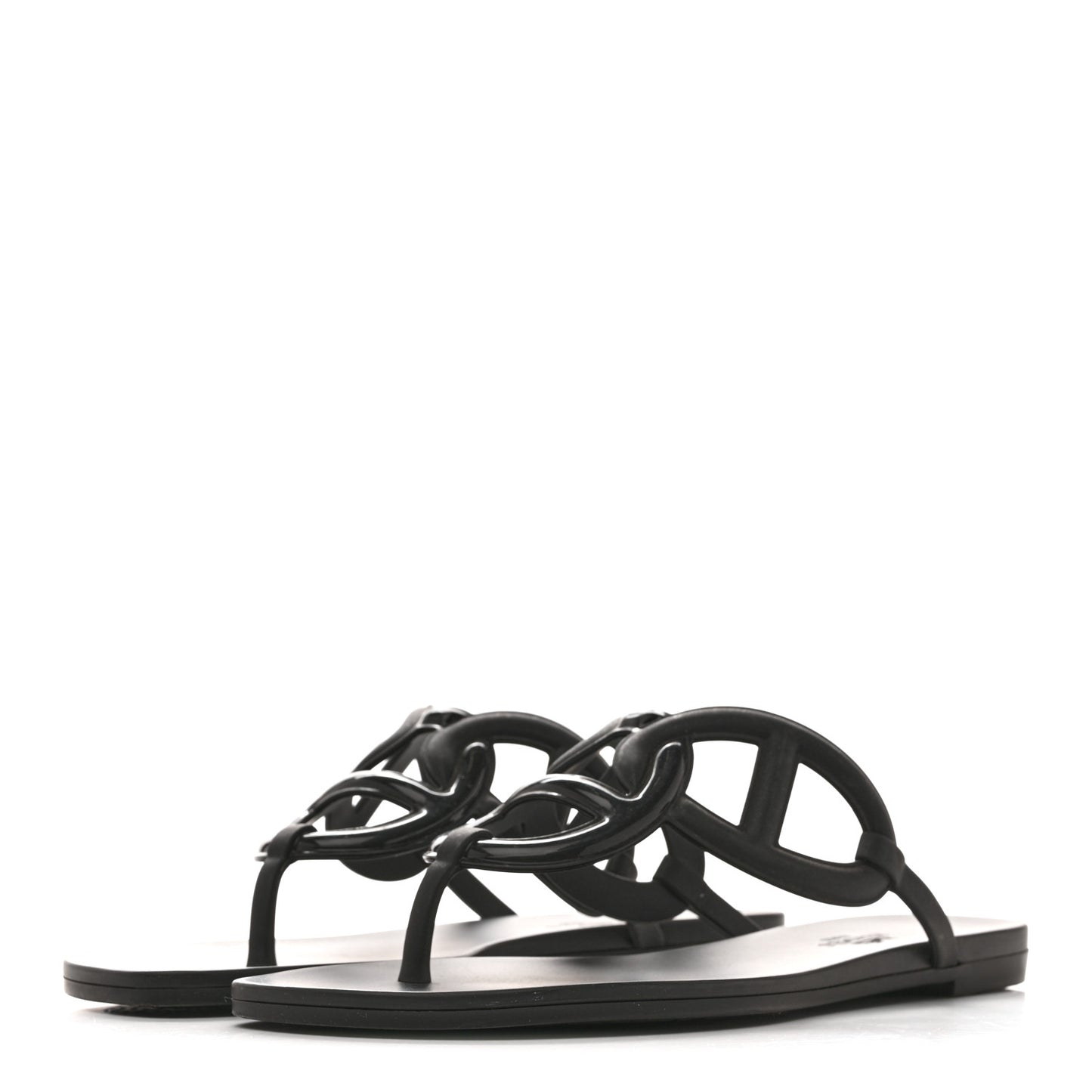 Rubber Womens Egerie Sandals 38 Black