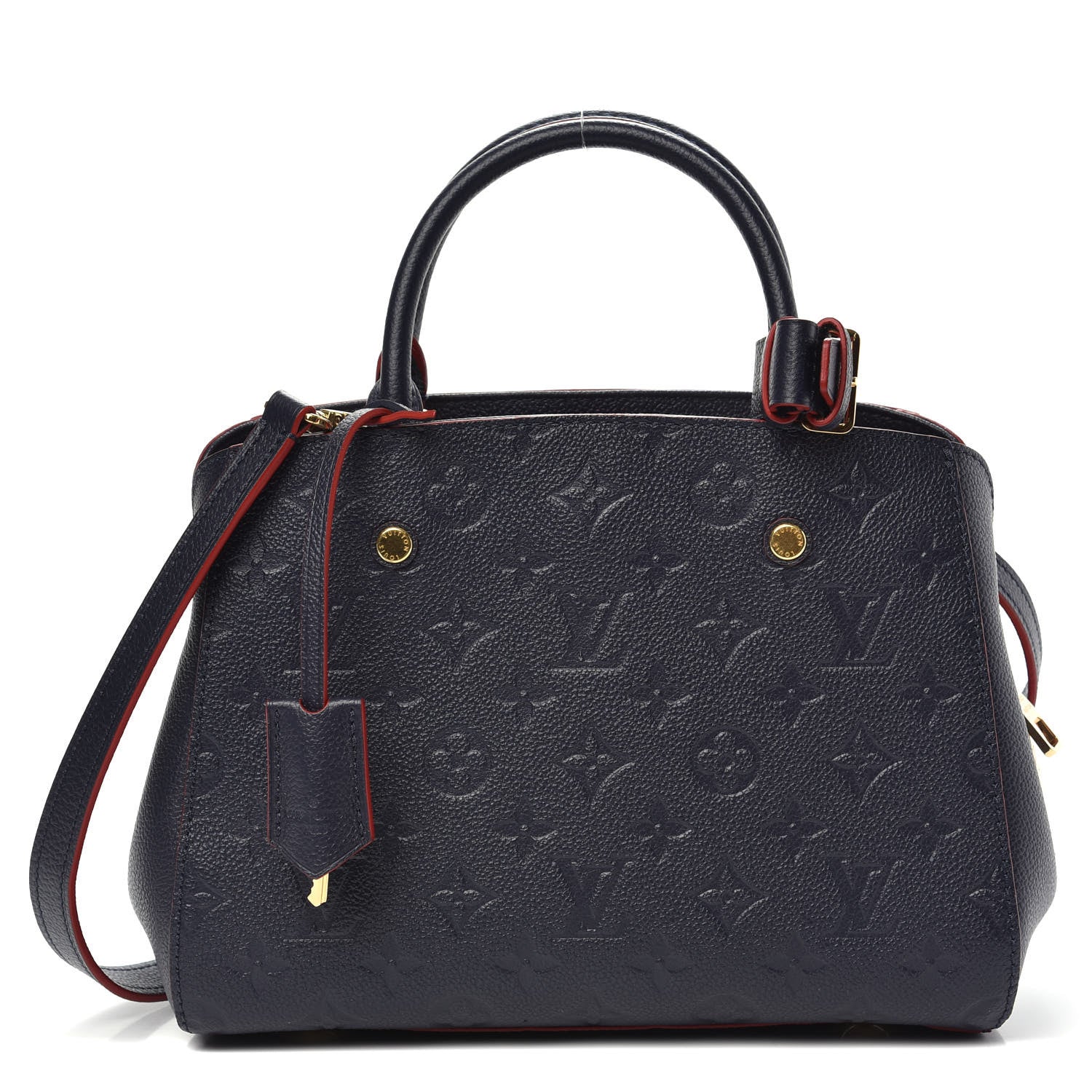 Louis Vuitton Empreinte Montaigne BB Marine Rouge 1 of 9