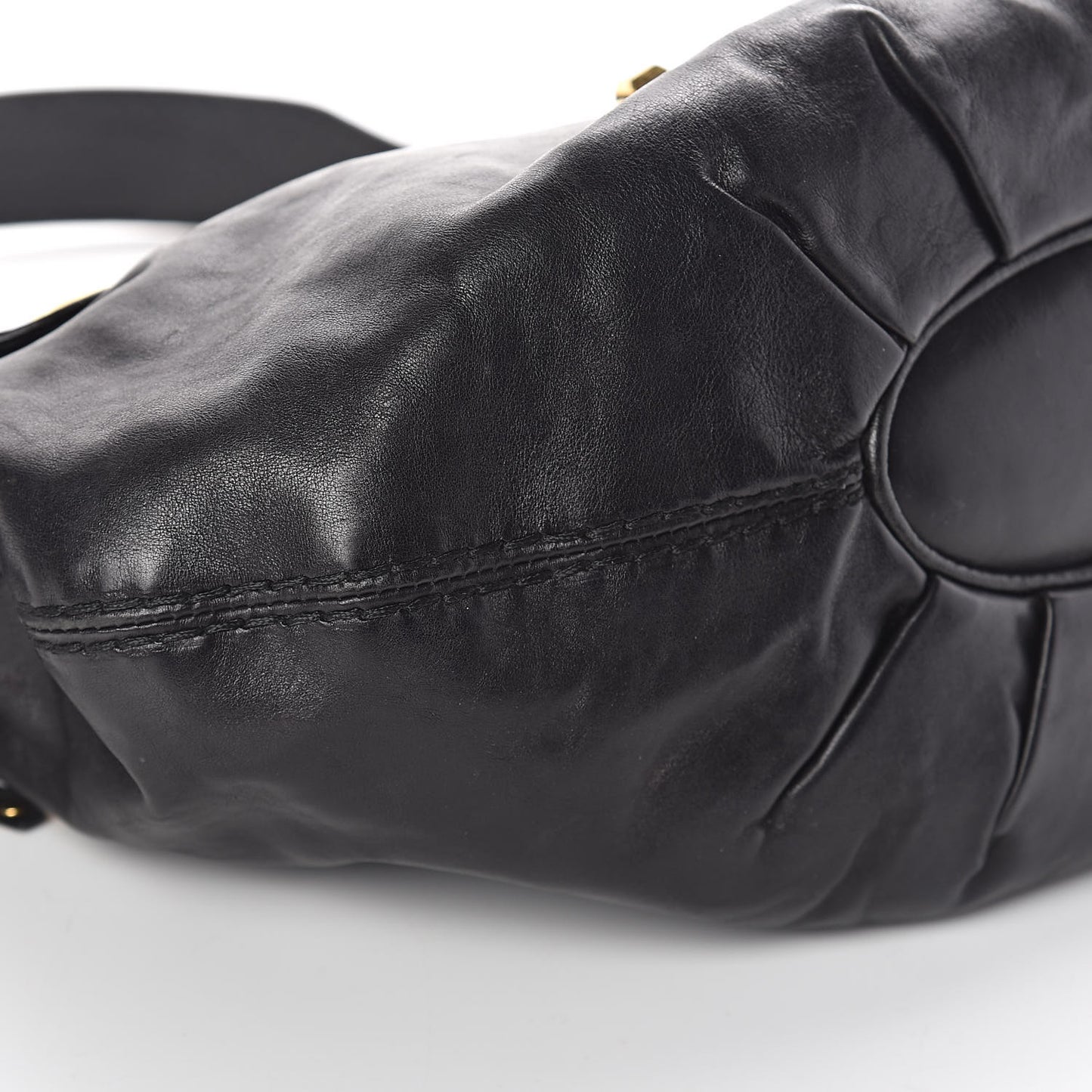 Calfskin Babouska Shoulder Bag Black