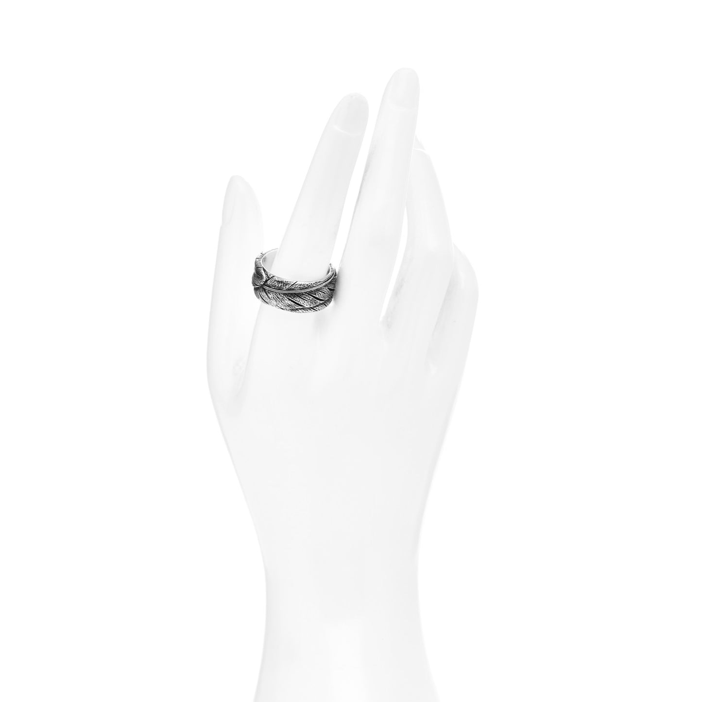 Sterling Silver 11mm Southwest Band Ring 62 10