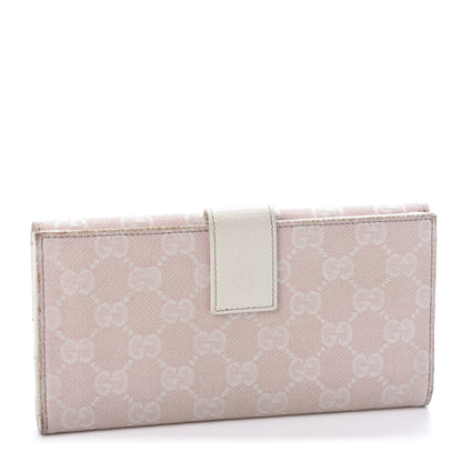 Gucci Monogram Eclipse Continental Wallet Pink 3 of 11
