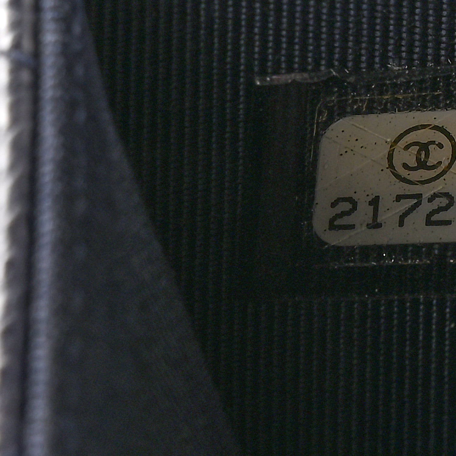 Chanel Caviar Quilted Flap Card Holder Wallet Navy 8 of 11