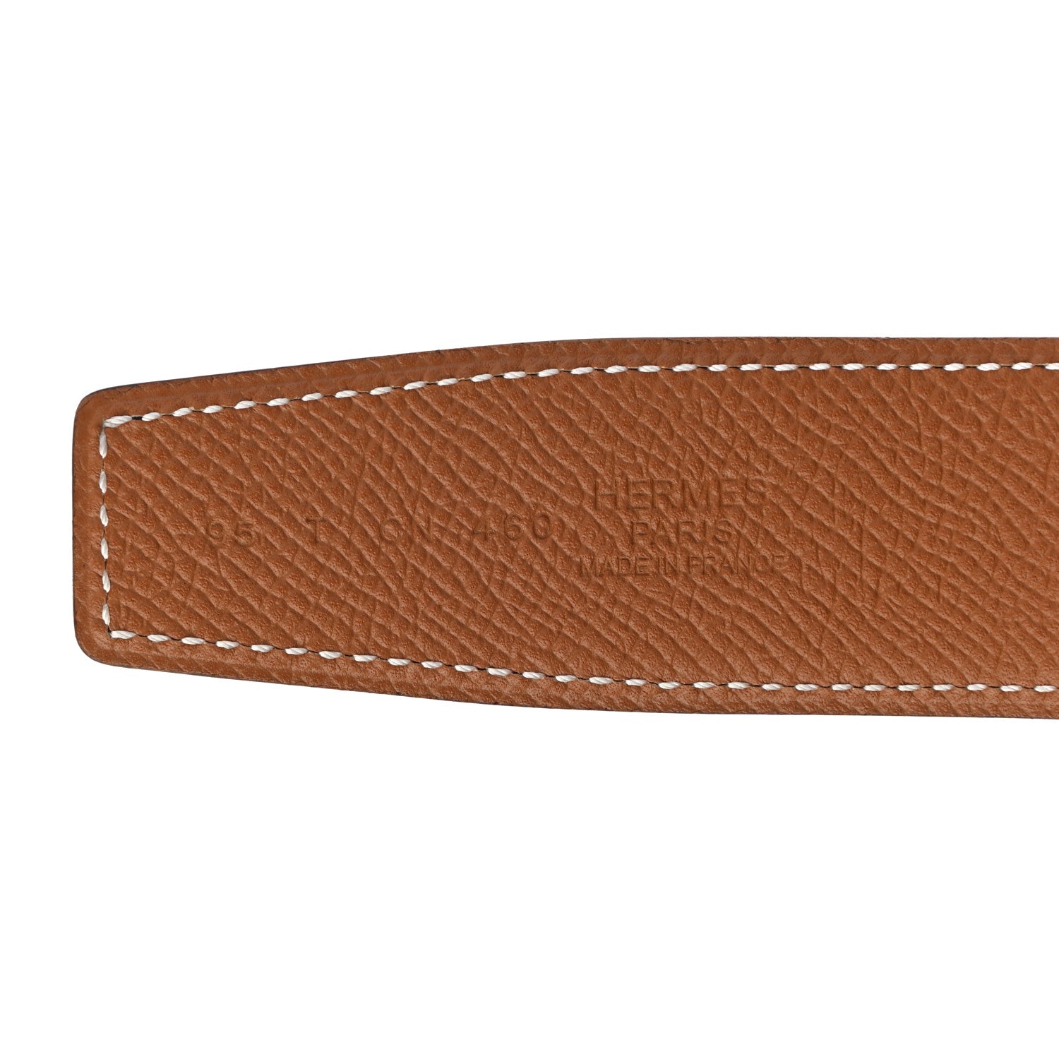 Hermes Box Togo 32mm Quizz H Belt 95 Black Gold 5 of 5