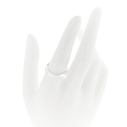 Tiffany Sterling Silver I Love You Band Ring 56 7.75 2 of 4