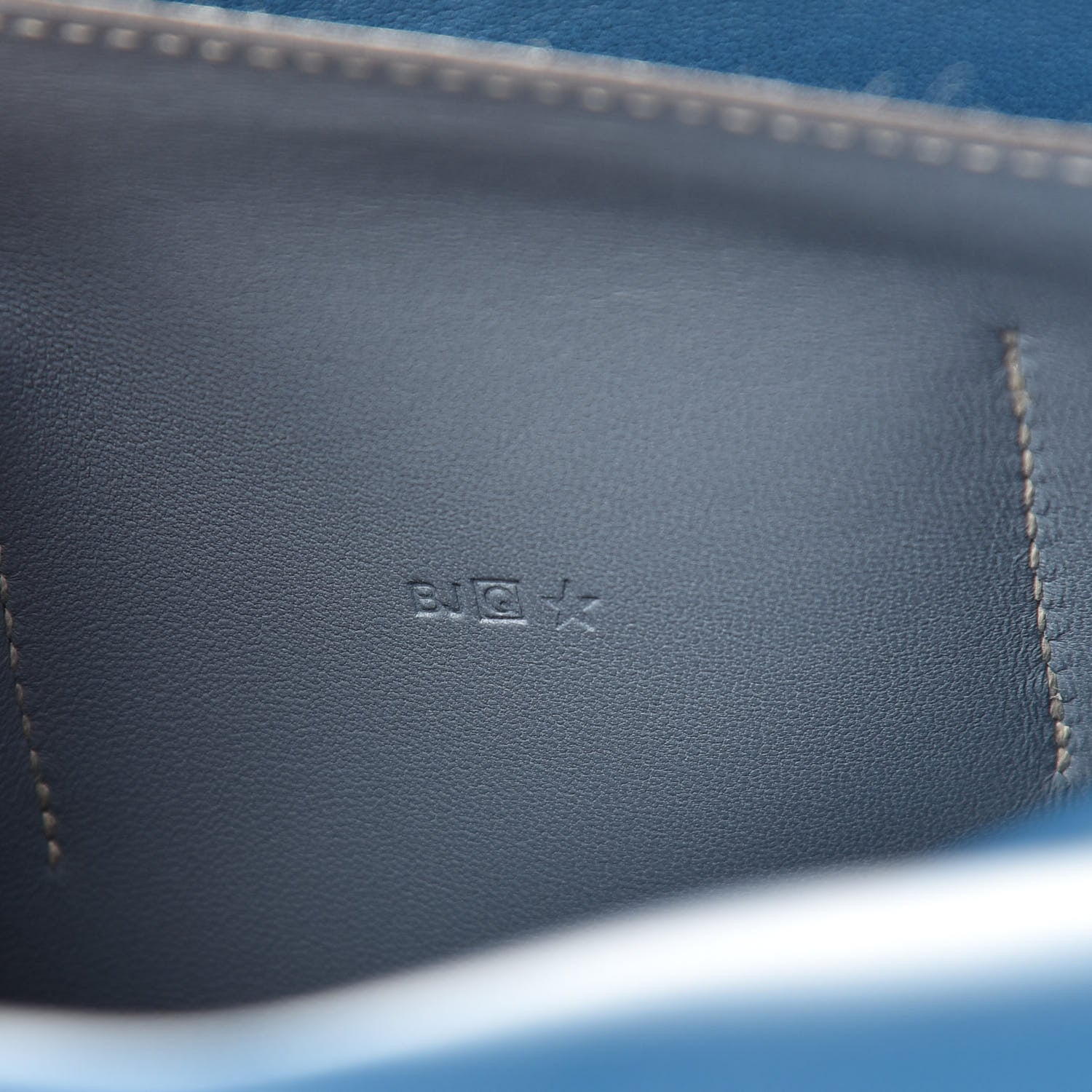 Hermes Swift Dogon Combined Wallet Bleu De Galice and Bleu Lin 10 of 14