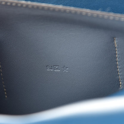 Hermes Swift Dogon Combined Wallet Bleu De Galice and Bleu Lin 10 of 14