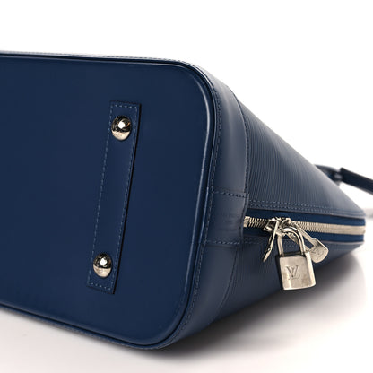 Louis Vuitton Epi Alma MM Indigo 8 of 8