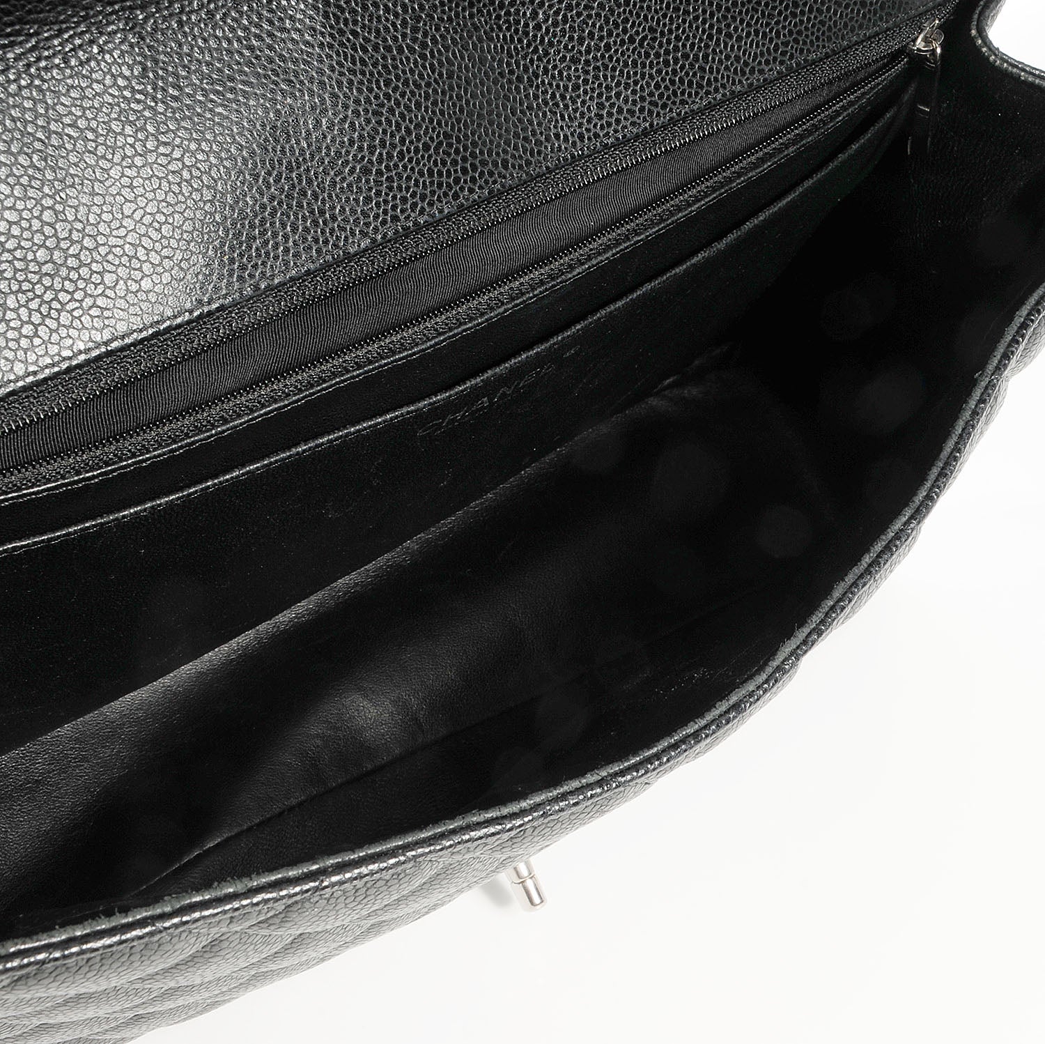 Chanel Caviar Maxi Single Flap Black 5 of 8