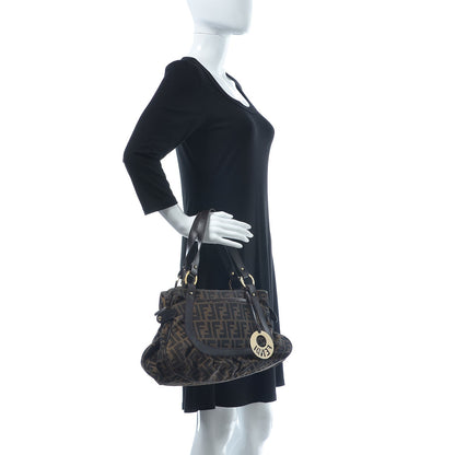 Fendi Zucca Medium Chef Shopper Tote Tobacco 2 of 15