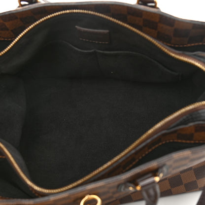 Louis Vuitton Cuir Taurillon Damier Ebene Normandy Black 5 of 8