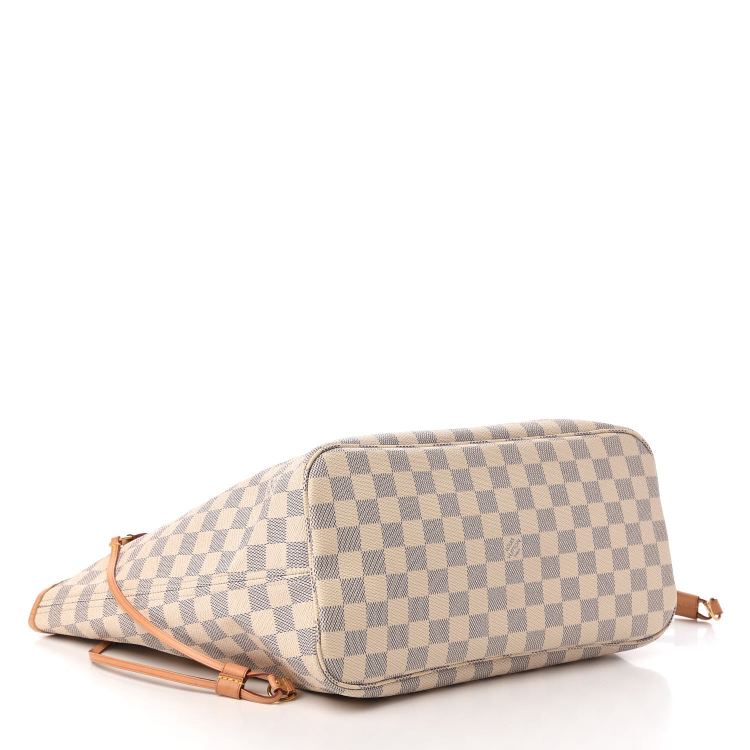 Louis Vuitton Damier Azur Neo Neverfull MM Rose Ballerine 4 of 11