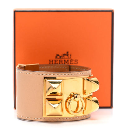 Hermes Swift Collier De Chien CDC Bracelet S Sable 7 of 7