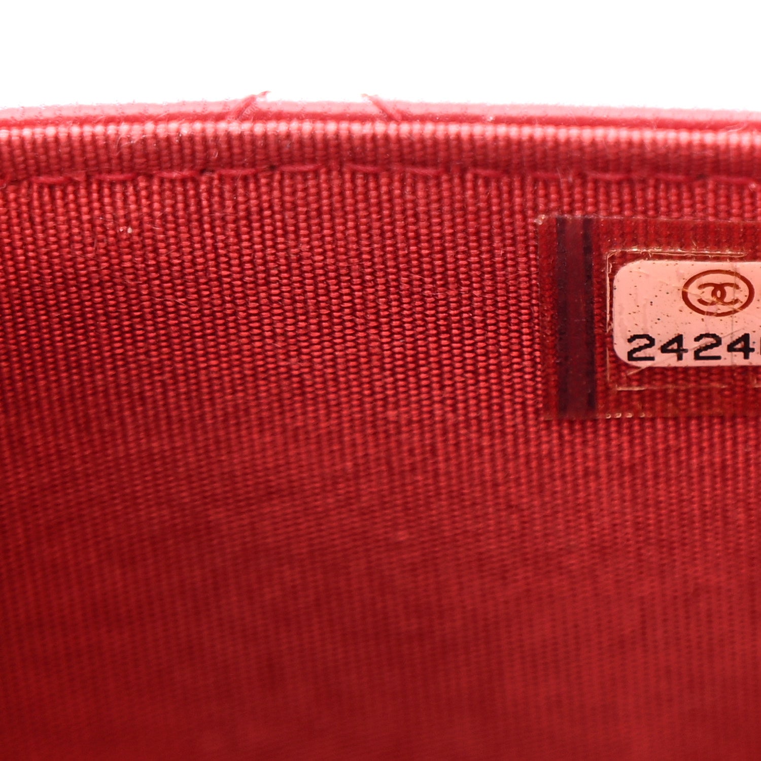 Chanel Lambskin Quilted Trendy CC Wallet On Chain WOC Red 8 of 13