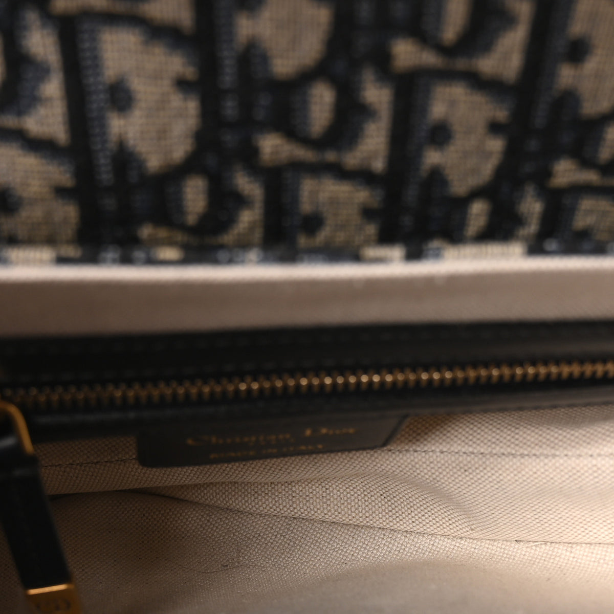 Oblique Saddle Bag With Strap Blue