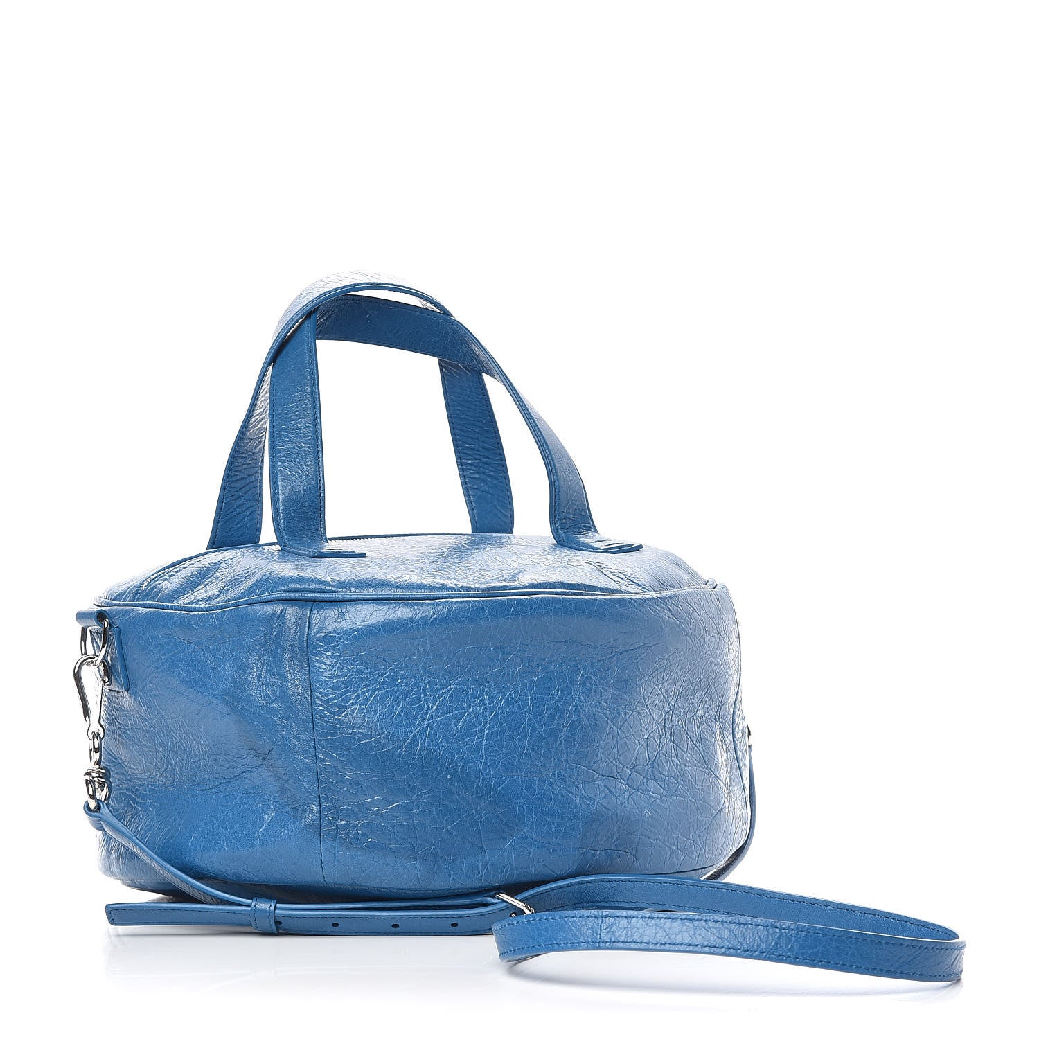 Balenciaga Agneau Arena Round Air Hobo Sky Blue 3 of 10