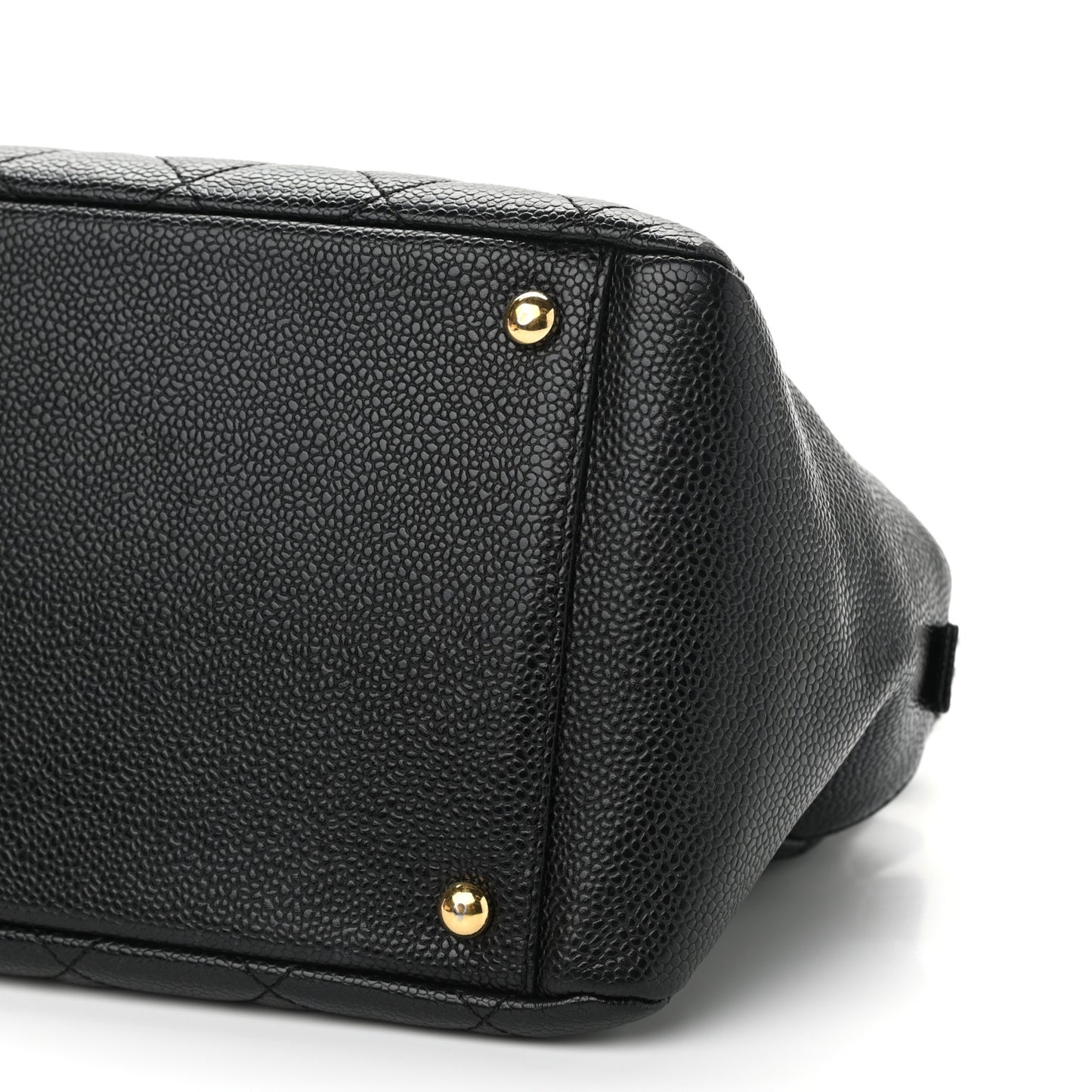 Caviar Quilted Petit Timeless Tote PTT Black