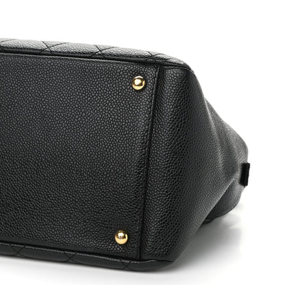 Chanel Caviar Quilted Petit Timeless Tote PTT Black 10 of 10